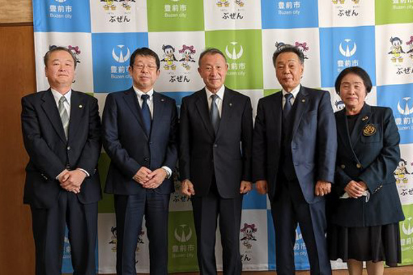 豊前市　後藤元秀市長を表敬訪問